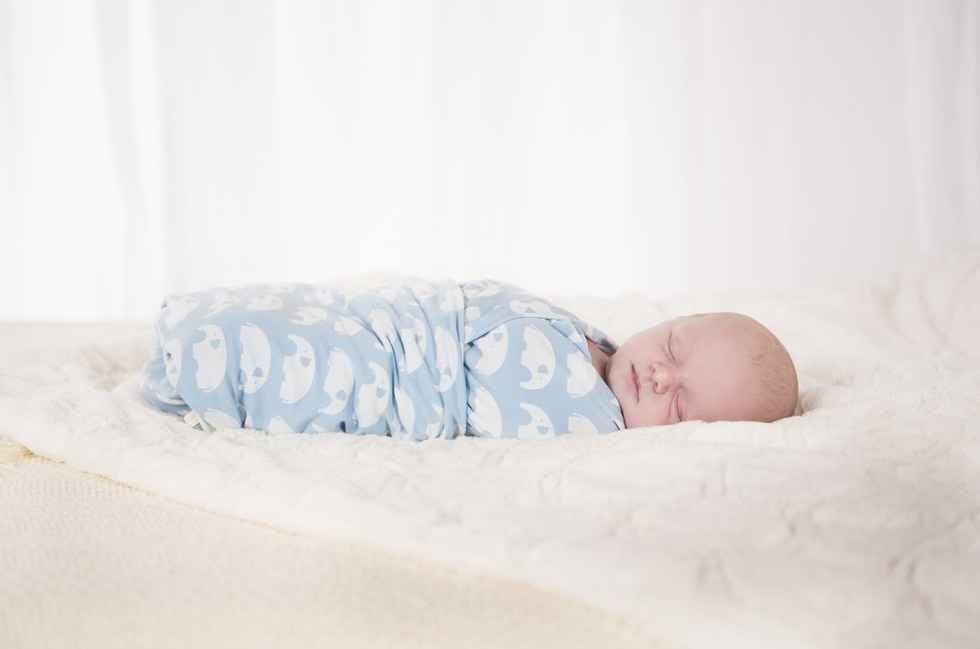 Essentials Boys Bamboo Swaddling Blanket, Pond Elephant, One Size - Image 7